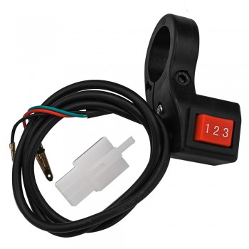 22mm 3 Speed Shift Module Switch For Scooter Electric Bike ATV